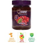 Anne Kızılcık Marmelatı 400 gr (Pancar Şekeri İle Üretilmiştir - Glikoz, Koruyucu İçermez)