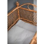 Anne Sesi Bürümcük Müslin Bebek Nevresim Takımı 70x110 Cm %100 Organik Pamuk 15 Cm Yatak Yüksekliği(DOVE GRİ)