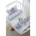 Anne Yanı Beşik Nevresim Takımı (60x100) - Iconic Serisi - Blonde Mermaid