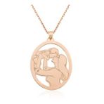 Anne&Bebek Rose Gümüş Kolye