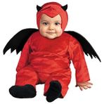 Annee Bakk Sevimli Şeytan Kostümü Bebek Halloween Kıyafeti - 1 - 1,5 Yaş