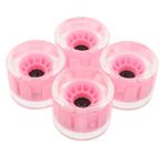 Anneome 4 Flash Longboard Yedek Tekerlekleri Cruiser Kaykay Tekerleği Paten Tekerleği Yedek Kaykay Tekerlekleri Pu