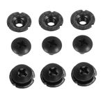 Anneome 6 Takım Roller Skates Buckwrap Vidaları Paten Tokaları Yedek Vidalar Paten Ayakkabısı Eki Paten Araçları Roller Paten Aksesuarları Paten Sıkma Aracı Paten Donanım Kiti Black Çelik