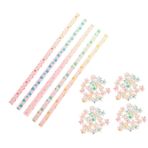 Anneome Kağıt Yıldızlar Scrapbooking Seti 400 Adet Dekupaj Origami Kağıt Şeritleri Erkek Ve Kız Çocukları İçin