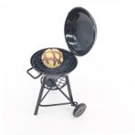 Anneome Mini ızgara Bebek Evi Soba Modeli Mutfak Aksesuarları Sahte Barbekü Modelleri Fırın ızgarası Kavurma Fırını ızgara Gölgelik Ocak Sobası Barbekü ızgarası Mobilya Oyuncak Bebek Evi