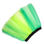 Anneome Örgü Tutu Etek Küçük Kız Tutu Etek Yürümeye Başlayan Kızlar Için Tutuş Koşu Tutu Tül Etek Bale Dans Tutuşu Katmanlı Tutu Etek Kızlar Tutu Elbise Baskın Yapmak Polyester Çocuk