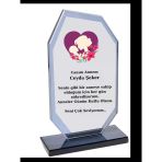 Anneye Plaket - Kişiye Özel Plaket - Cam Plaket - Anneler Günü Plaketi