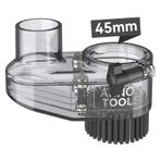 ANNOY TOOLS CNC 45 mm toz koruma ayakkabısı, CNC makineleri için, 45 mm çaplı mil motorları için uygundur, dış çap