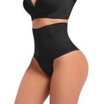 Annsuki Shapewear Kadın Karın Açıcı İç Çamaşırı, Karın Açan Külot, Vücut Şekillendirici İç Çamaşırı Korse Külot Karın Kontrolü Korse Pant Body Shaper, Siyah, XL