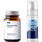 Anocin Set 1500 mg Msm Glucosamine Collagen Complex 30 Tablet + Ice Glucosamine Jel 75 ml