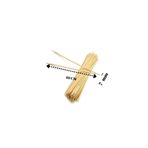 Anoffel Bambu Çöp Şiş Çubuğu 7 Mm 40 Cm 24 (ADET)