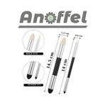 Anoffel Pastel Dağıtıcı Gölgelendirme Kalemi 2 Li 1 Paket Sünger Keçe Eskiz Karakalem Kaynaştırma Kalemi
