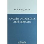 Anonim Ortaklıkta Ayni Sermaye - M. Halil Çonkar