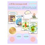 Anonim Yayıncılık 0-3 Yaş Boyama Kitap Seti | Büyük Resimli Boyama Kitapları - 4 Kitap