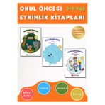 Anonim Yayıncılık 3-6 Yaş Okul Öncesi Eğitim Seti | 3 Kitap Boyama, Robotik Kodlama ve Çizgi Çalışması Seti