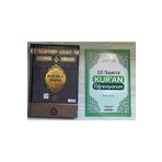 Anonim Yayıncılık Kuranı Kerim Ve Meali Diyanet Onaylı (ARAPÇA - MEAL) Orta Boy ve 10 Satte Kuran Öğreniyorum 2'li Set