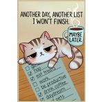 Another Day, Another List I Won’t Finish: A Funny Cat-Themed To-Do List Notebook | 120 Pages: A Hilarious & Cute Checklist Planner for Procrastinators, Cat Lovers & Overthinkers