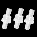 ANPTGHT Tek Yönlü Çek Valf 5/16 "(8MM) Hortum Dikeni Geri Dönüşsüz Ozon Direnci Plastik Valf Su Yakıt Yağı Gaz Hava (3'lü Paket)