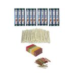 ANS 100 Lü Renkli Munchy Ödül Çubuğu +50 Li Burgu Çubuk + 4 Paket Kuzulu Stick Köpek Ödülü