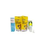 Ans 2 Adet Yavru köpek Süt Tozu 200 ml+Biberon 60 Ml+Yavru ve Anne Köpekler Için Vitamin Pasta 100GR