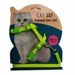 ANS Yeşil Kedi Göğüs Bel Tasması