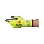 Ansell 11-423 Hyflex Sarı Siyah Mekanik ve Kesilmelere Karşı Koruyucu İş Eldiveni