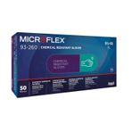 Ansell 93-260 Microflex Yeşil Üstün Dokunma Hassasiyetli Kimyasal Dirençli Nitril Eldiven
