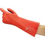 Ansell Alphatec 15-554 Turuncu Kimyasal ve Sıvı Korumalı İş Eldiveni
