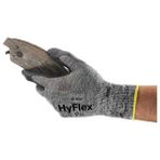 Ansell Hyflex 11-801 Köpük Nitril Montaj Iş Eldiveni - Gri - Siyah - XL