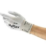 Ansell Hyflex 48-130 Beyaz Gri Esd Mekanik ve Çok Amaçlı Koruma İş Eldiveni