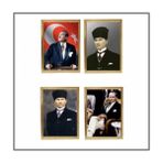 Ant Atatürk Portresi 35X50 Özel Çerçeve - 1 Adet
