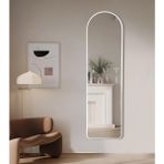 Ant Home 165X45 Oval Kesim Boy Aynası / Duvar Aynası / Hol Aynası - Beyaz