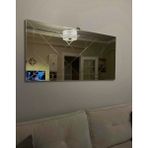 Ant Home Dekoratif Baklava Desenli Bizoteli Salon Aynası Ofis Aynası Konsol Aynası 120CM x 60CM - Bronz
