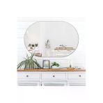 Ant Home Duvar Aynası, Dekoratif Ayna, Konsol Aynası, Hol Aynası, Dresuar Aynası 80X40 Cm