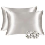 Ant Home Teks Ipek Saten Dokulu 50X70 cm Yastık Kılıfı 2 Adet ANT2021 - Gri