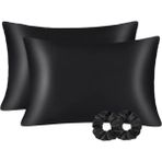 Ant Home Teks Ipek Saten Dokulu 50X70 cm Yastık Kılıfı 2 Adet ANT2021 - Siyah