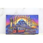 Antakya Yöresi Ahşap Istanbul Temalı Magnet - Model 13