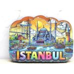 Antakya Yöresi Ahşap Istanbul Temalı Magnet - Model 8