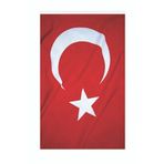 Antalya Dünya Bayrak Türk Bayrağı 70x105 cm Milli Bayramlar İçin Türk Bayrağı Balkona Arabaya Asılabilen Türk Bayrağı