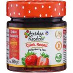 Antalya Reçelcisi Çilek Reçeli 290G Rafine Şeker Ilavesiz - 290 gr