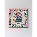 Antalya Temalı Polyester Kabartmalı Kaplumbağa Desen Magnet 7 X 7 Cm – Dekoratif Hediyelik Buzdolabı Süsü (Kod:1195)