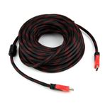 AntDau71 - Tam Hd 20 metre yüksek çözünürlüklü korumalı 1080p 4K kablo ile 20 Metre HDMI Kablosu - CW816