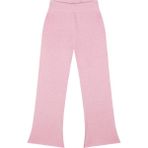 Antebies Pembe Beli Lastikli İspanyol Paça Triko Kız Çocuk Tayt - 5 - 6 Yaş