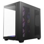 Antec C5 ARGB Siyah, 7 x 120mm ARGB PWM Fan Dahil, 4mm Kavisli Temperli Cam, Çift Odalı Tasarım, Tip-C 3.2 Gen 2, Mid-Tower ATX Oyuncu Kasası