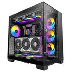 Antec C8 ARGB, 2X TQR 160mm ve 1x TQ 140mm ARGB PWM Fanlar Dahil,Çift Odacıklı Düzen, Tip-C, 360mm Radyatör Desteği, Dikişsiz TG Ön ve Yan Paneller, RTX 40 Uyumlu, Tam Kule E-ATX PC Kasası
