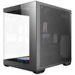 Antec CX60M ARGB Black Mikro-ATX Oyuncu Kasası, 270 Derece Panoramik Temperli Cam, 3 Adet 120mm ARGB Fan Dahil, Siyah