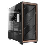 Antec Flux Pro Black 3X140mm, 2X120mm Reverse, 1X140mm, Type-C, Ön Panel Ahşap,Sıcaklık Gösterge, Siyah,Full-Tower Gaming Kasa
