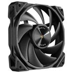 Antec Nova 120, PWM PC Fan, 120mm, 3 Fazlı Hız Kontrolü, 3200 RPM, Endüstriyel Sınıf LCP Malzeme, Tekli Paket, Siyah