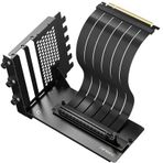 Antec PCIe 5.0 Riser Kablo ve Dikey GPU Braketi, RTX50 Uyumlu, 200mm, 32 GT/s, 90° Dikey Montaj Kiti, Siyah