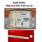Anten Uydu Tv Kablo Mini U4 0.65 Cu/Al, Mekas, 1 M